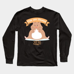 Tier des Jahres 2020 - Hamster Long Sleeve T-Shirt